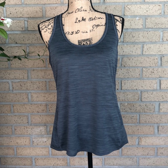 Athleta Tops - Athleta Gray Racerback Tank Top